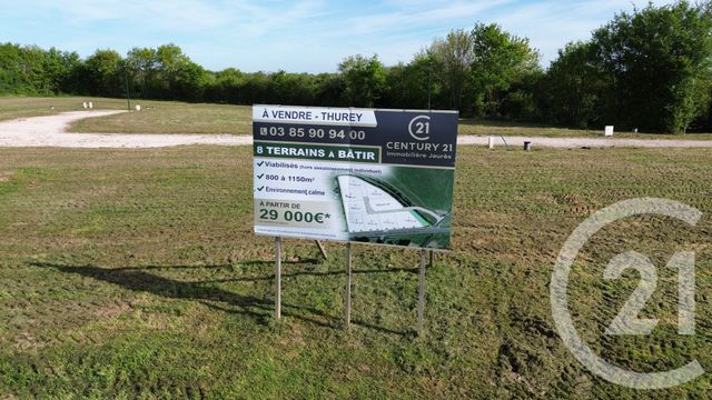 terrain à vendre - 1152.0 m2 - THUREY - 71 - BOURGOGNE - Century 21 Immobilière Jaurès